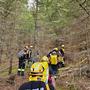 Knapp 40 Feuerwehrleute nahmen an der Waldbrand-Übung teil