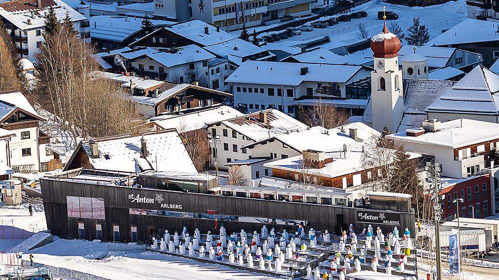 In St. Anton am Arlberg wurden intensive Polizeikontrollen durchgeführt