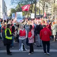 Die KV-Verhandlungen wurden zwischenzeitlich auch von Protesten begleitet. 