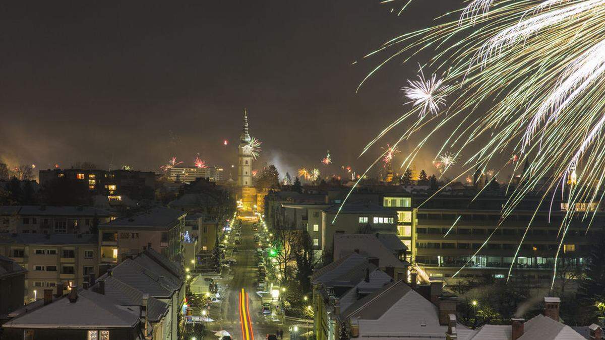 Heuer sind Feuerwerke in Klagenfurt erlaubt