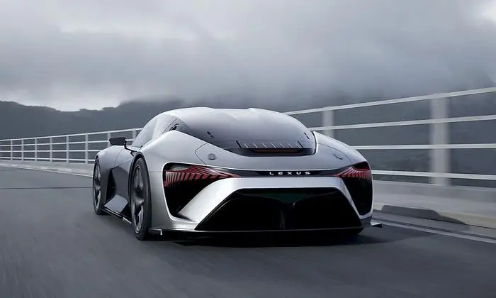 Die Heckansicht des zweisitzigen Coupés