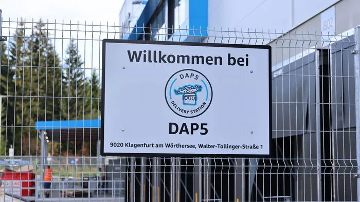 DAP5 ist das Amazon-interne Standortkürzel für das neue Verteilzentrum in Klagenfurt
