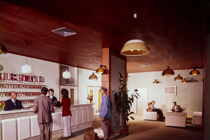 Das Hotel in den 1970er-Jahren.