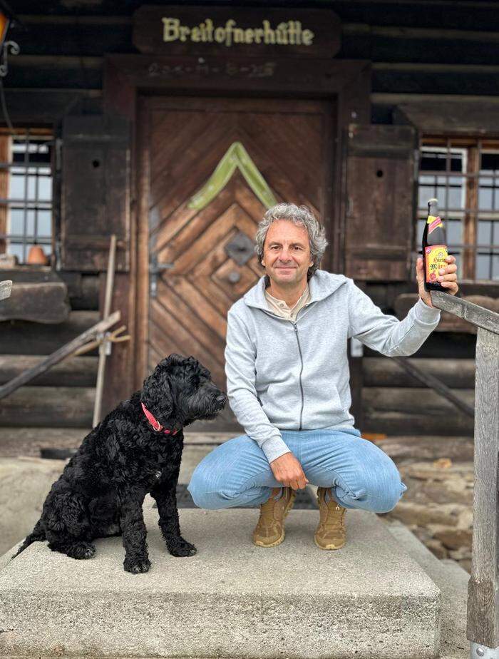 Filmemacher Peter Seifert ist montags Hüttenwirt auf der Breitofnerhütte