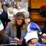 Melania Trump in Weihnachts-Vorbereitung