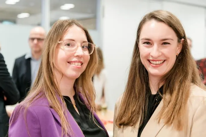 Sandra Mathelitsch und Laura Koch (Kleine Zeitung) 