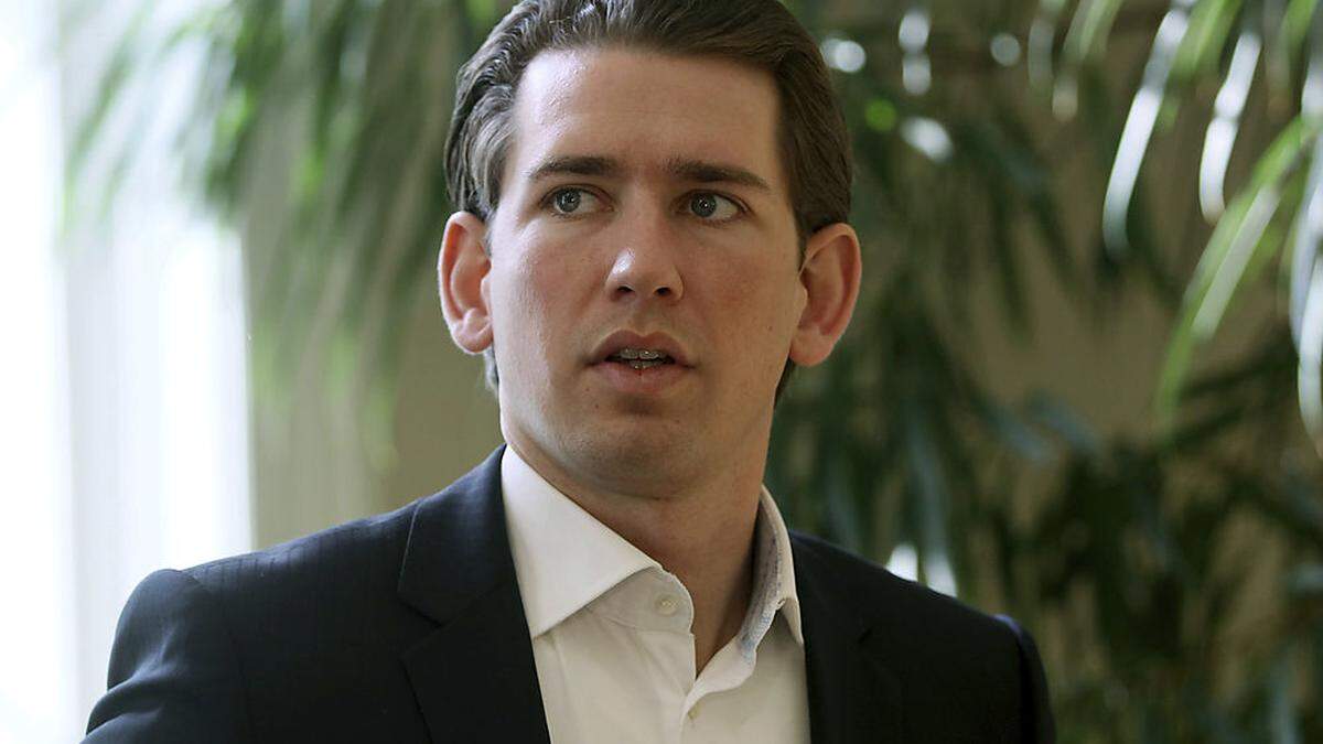 Macht sich rar: Sebastian Kurz