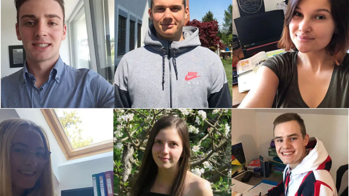 Die Maturanten im Bezirk sind guter Dinge. Sie sind froh, dass sie zumindest noch drei Wochen Vorbereitung in der Schule haben, bevor sie zur Matura antreten