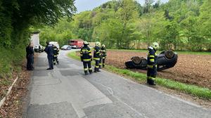 Verkehrsunfall in Neurath bei Kitzeck im Sausal
