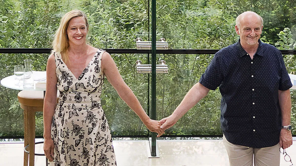 Viel Applaus ernteten Autor Tafner und Schauspielkollegin Nina Reichert