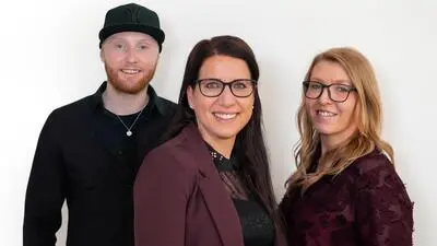 Die Vivico-Geschäftsführer Paul Stieg, Manuela Stummer (Gründerin) und Elke Seebacher