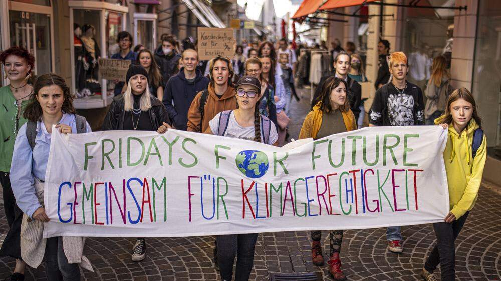 Fridays for Future Kärnten beteiligt sich am nächsten globalen Klimastreik am 23. Septemeber am Dr.-Arthur-Lemisch-Platz