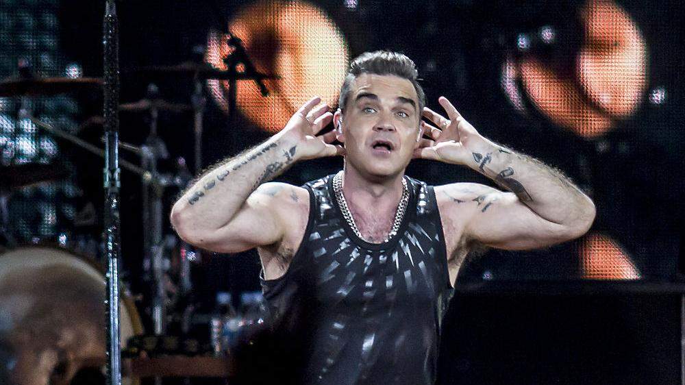 Hatte das Publikum in Klagenfurt fest im Griff: Robbie Williams