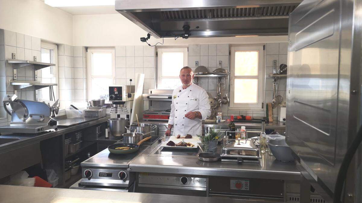 Wolfgang Hanser sucht seit Monaten vergeblich einen Koch 