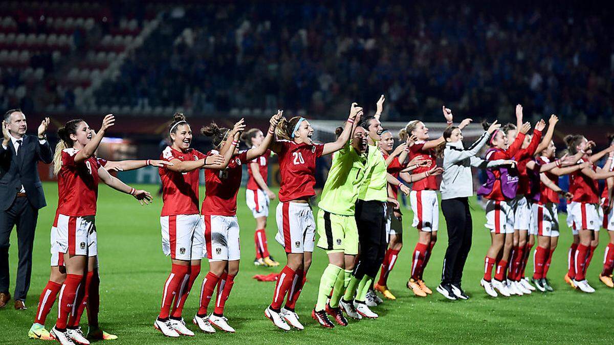 Kann das ÖFB-Frauen-Team heute gegen Spanien jubeln?