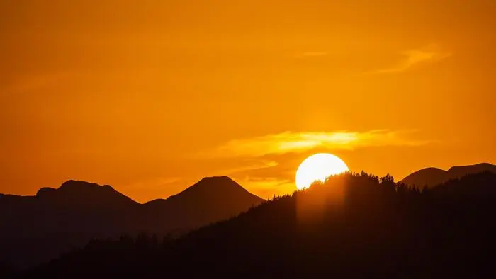 Am Wochenende wird es noch einmal warm