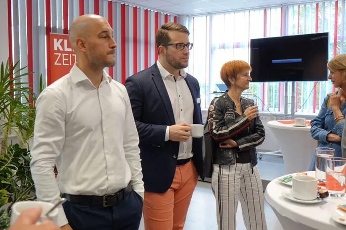 Phillipp Eugen und Lukas Krammer von OptimaMed.