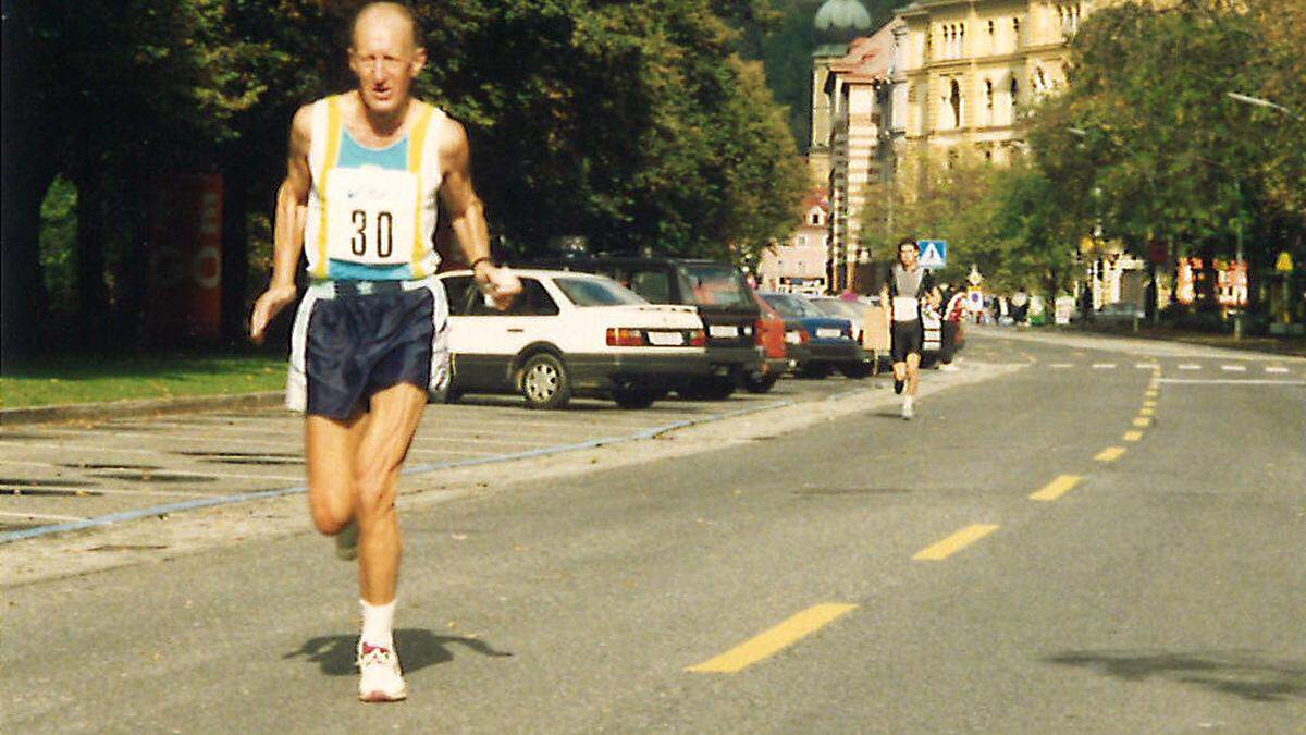 1993 feierte der Herbst- Marathon in Graz seine Premiere – da durfte Julius Holzner nicht fehlen