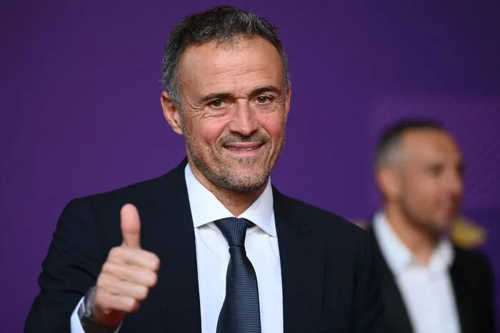 Spaniens Trainer Luis Enrique.