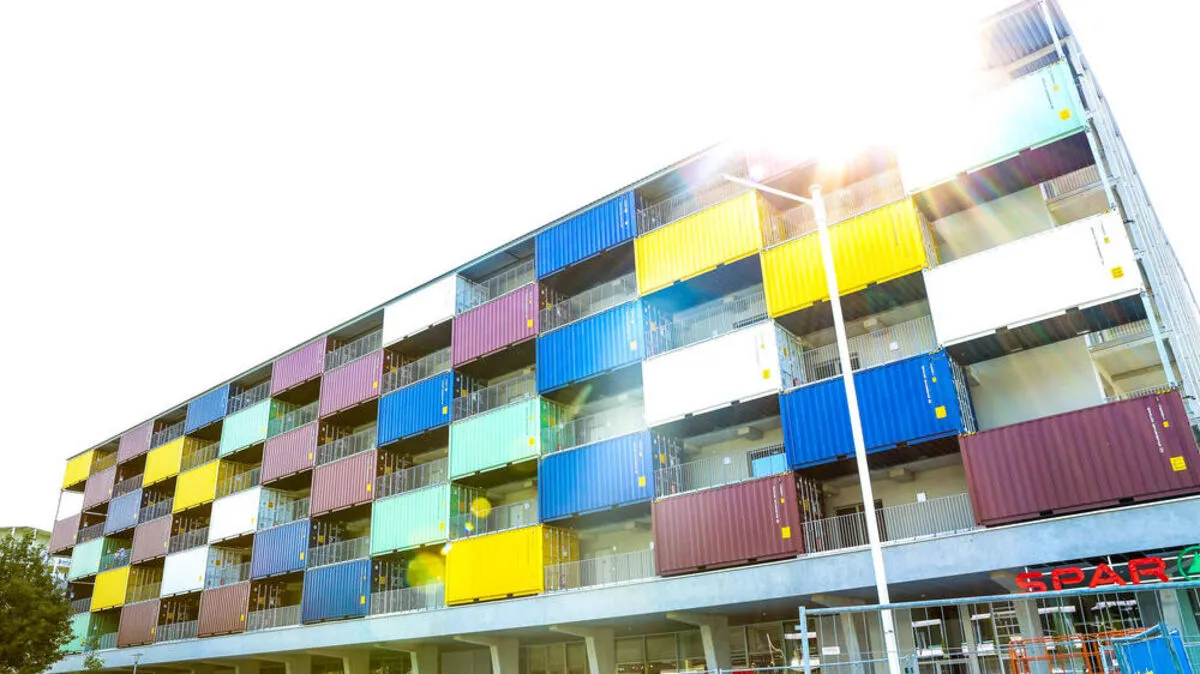 "My Smart City Süd" heißt der erste Wohnblock, in den die ersten Mieter bereits eingezogen sind