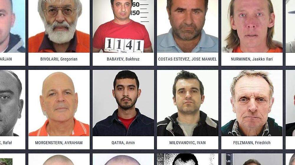 Felzmann auf der EU-Most-Wanted-Liste von Flüchtigen