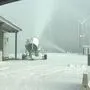 Die Schneekanonen und -lanzen arbeiten auf Hochtouren