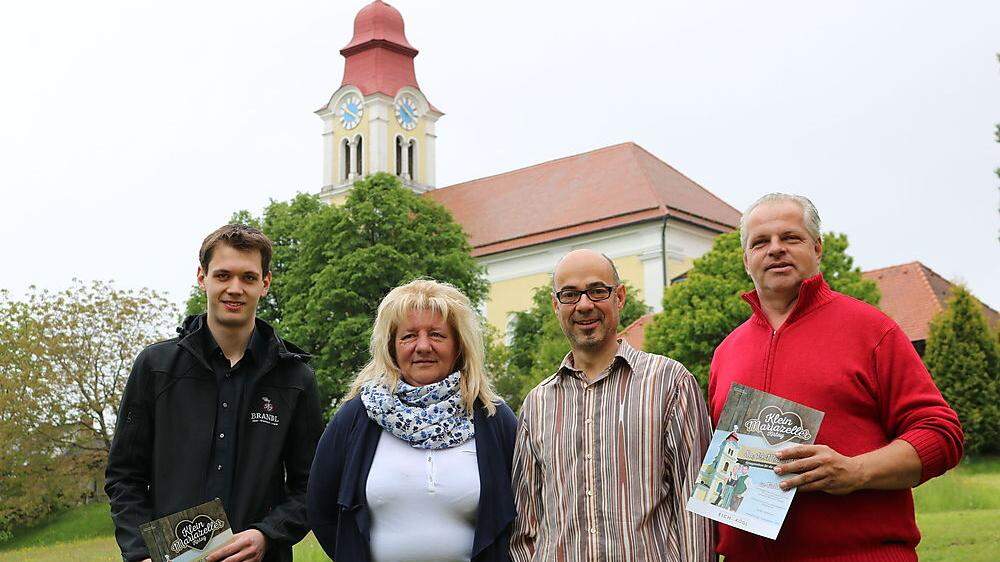 Das Organisationsteam: Thomas Brandl, Riki Buchsbaum, Amtsleiter Wolfgang Auner und Andreas Birchbaum (von links) 