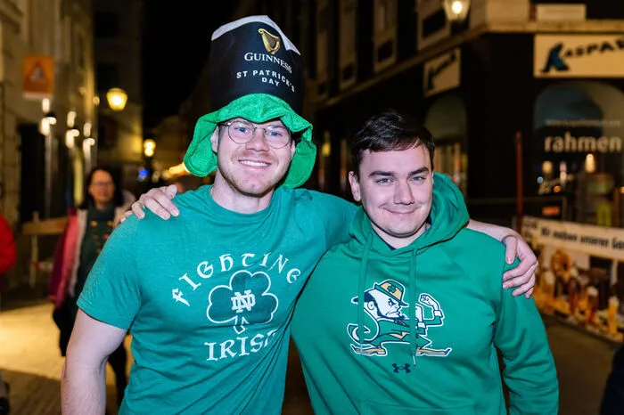 Am St. Patrick`s Day war auch vielen Grazern und Iren in Graz zum Feiern zumute ...