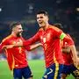 GELSENKIRCHEN, GERMANY - 20 JUNE, 2024: Alvaro Morata, The football match of EURO 2024 Spain vs. Italy at Veltins Arena PUBLICATIONxNOTxINxRUS Copyright: xVITALIIxKLIUIEVx