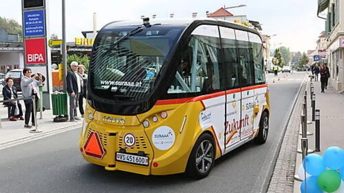 Seit 2017 ist der autonom fahrende Bus in Pörtschach unfallfrei unterwegs