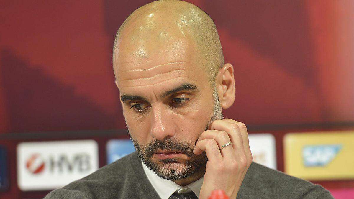 Noch-Bayern-Trainer Pep Guardiola will keinen Schlendrian sehen von seinen Akteuren