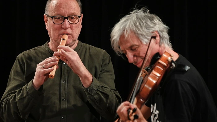 Andreas Safer (rechts) und Wolfgang Moitz
