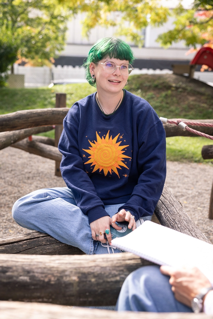 Sophie Gratz ist Mitarbeiterin von LebensGroß 