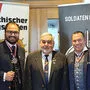 Platzer, Kranawetter und Kusternigg (von links) bei der Verleihung