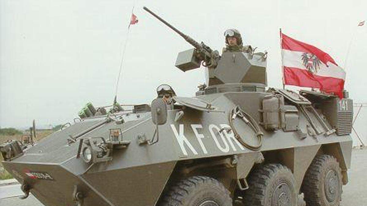 Bundesheer unter Nato-Kommando im Kosovo
