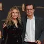 Moderatorin Katja Burkard und ihr Lebensgefährte Hans Mahr 