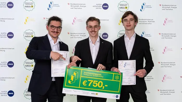Die Schüler der HTL Leoben entwickelten eine neue Estrichrezeptur