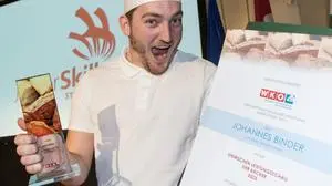 Johannes Binder von der Bäckerei Binder in Deutsch Goritz hat "absolut nicht damit gerechnet", zu gewinnen