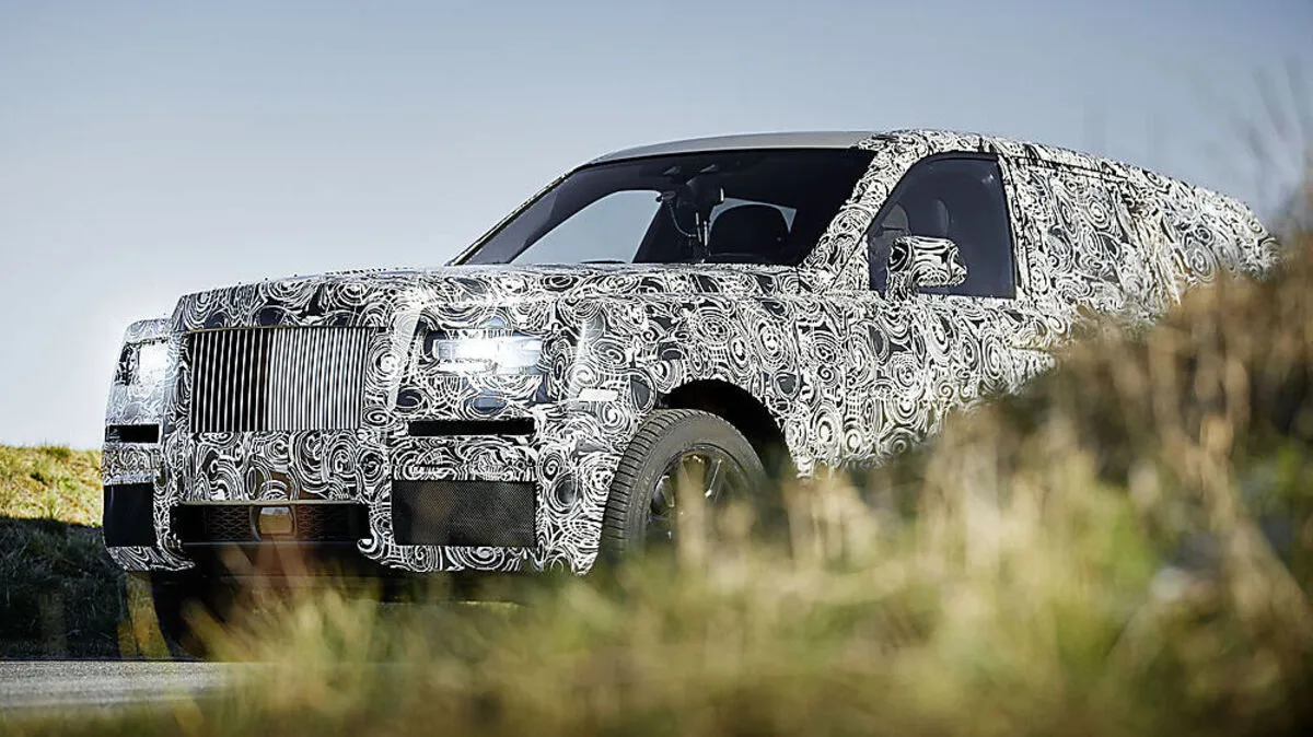 Das SUV von Rolls-Royce kommt 2018
