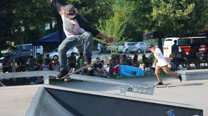 Im Skatepark in Weiz geht es am Samstag wieder ordentlich rund