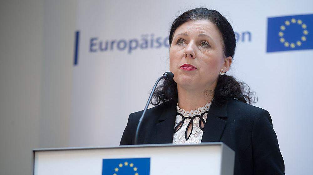 EU-Justizkommissarin Jourova 