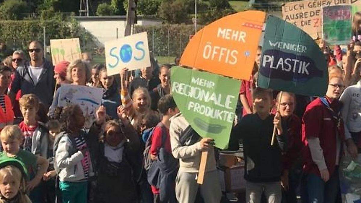 Fridays for Future-Aktion auch heute in Graz