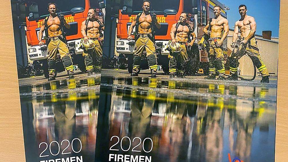 Der neue Kalender der Berufsfeuerwehr Graz ist da