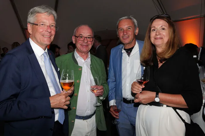 LH Peter Kaiser mit Sigi Neuschitzer, Peter Fritz