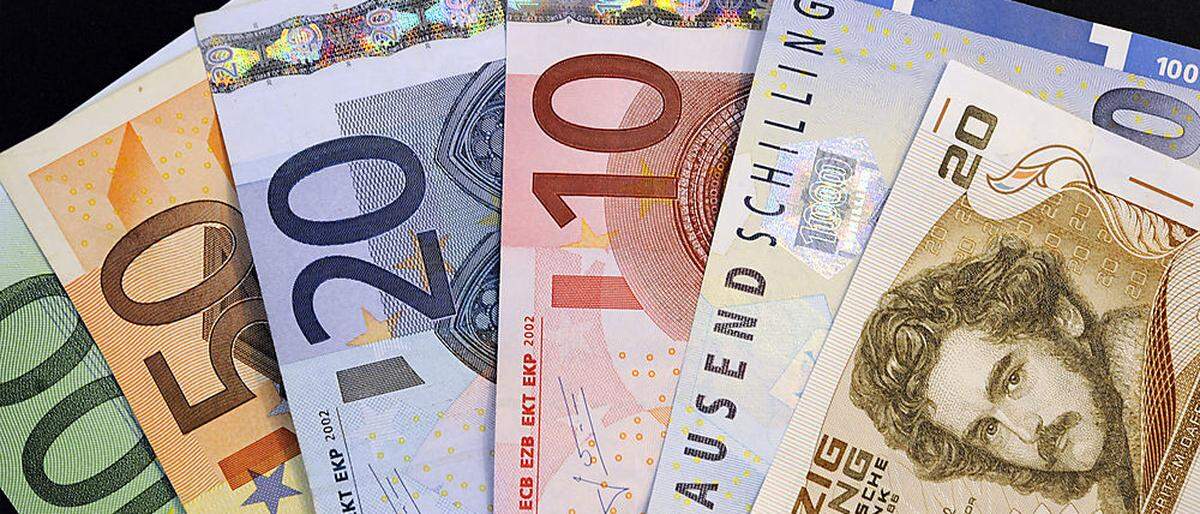 Euro und Schilling vereint