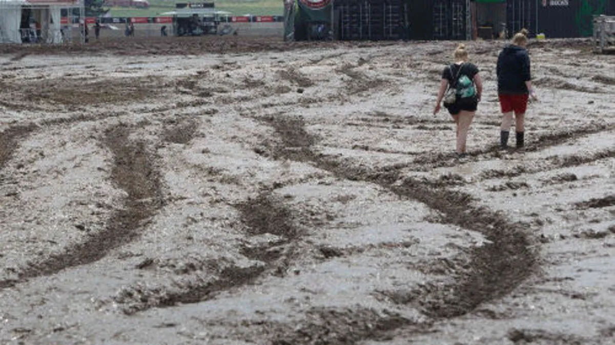 Das Festival war zeitweise unterbrochen