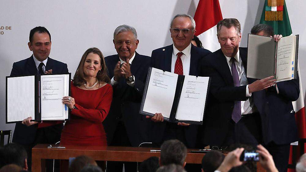 USA, Mexiko und Kanada unterzeichneten neues Freihandelsabkommen