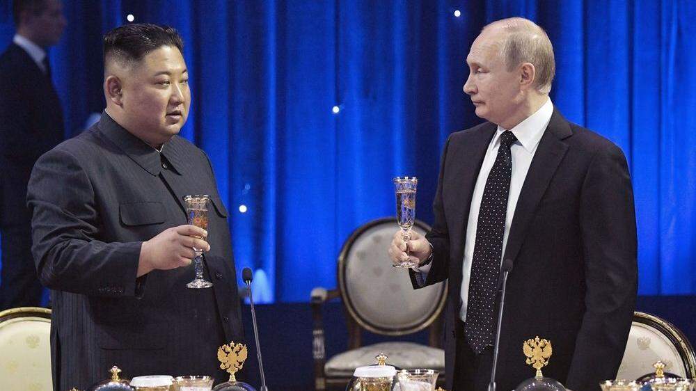 Kim Jong-un und Wladimir Putin