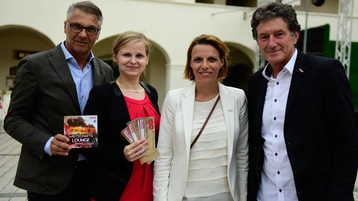 Die Völkermarkter Bezirksstelle der Wirtschaftskammer lud ins Stift Eberndorf zur 2. Wirtschaftslounge.
