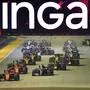 (FILES) In this file photo taken on September 22, 2019 drivers take part in the start of the Formula One Singapore Grand Prix night race at the Marina Bay Street Circuit in Singapore. - Formula One's Singapore, Japan and Azerbaijan grands prix were cancelled on June 12, 2020 over logistical problems caused by the coronavirus, officials said. (Photo by Mladen ANTONOV / AFP)